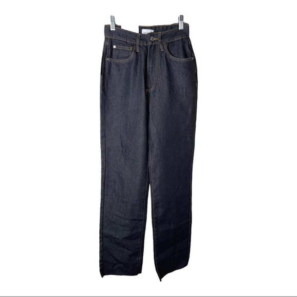 NWT WEWOREWHAT Revolve High Rise Dad Jeans Wide Leg Size 24 - Picture 4 of 8